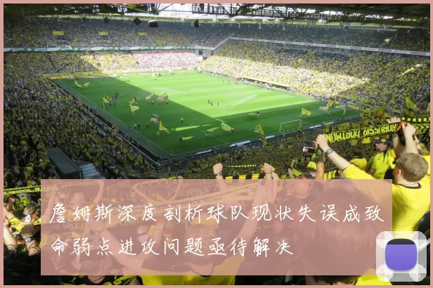 詹姆斯深度剖析球队现状失误成致命弱点进攻问题亟待解决